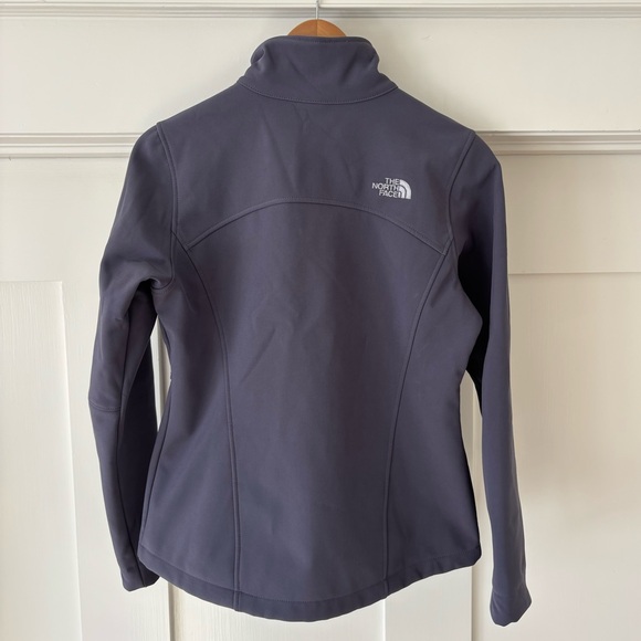 The North Face Women’s Small Soft Shell Apex Heather Purple Grey Gray - Picture 2 of 9
